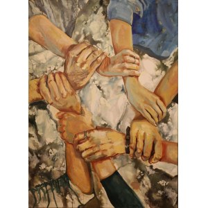 Marta Lipiec-Bortkiewicz, Circle of Dependence, 2019