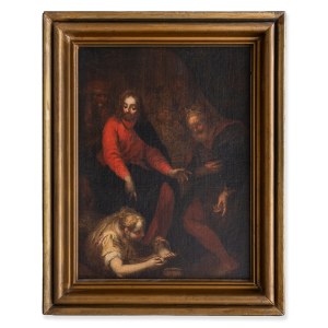 Artist unrecognized, St. Magdalene and Christ, first half of the 18th century