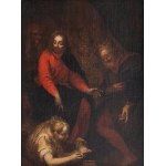 Artist unrecognized, St. Magdalene and Christ, first half of the 18th century