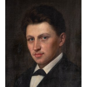 Artysta nierozpoznany, Portret młodego mężczyzny, połowa XIX w.