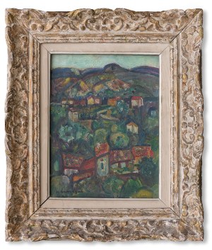 Pinchus Kremegne (1890-1981), Okolice Ceret (Francja), lata 30. XX w.