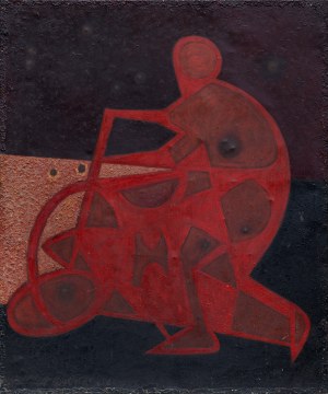 Stanisław Wałach, Człowiek z pojazdem kosmicznym, 1966