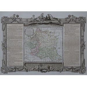 Polska Etats de Pologne et de Lithuanie Divises par Palatinats et Provinces Brion 1766