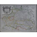 Polska Estats de la Couronne de Pologne ou sont les Royaume de Pologne,Duches et Provinces De Prusse Cuiavie Mazovie Russie Noire Sanson 1679