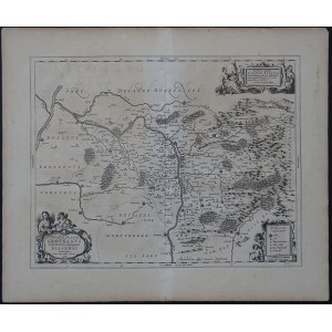 Glogow Ducatus Silesiae Grotganus Joannes Janssonius 1656
