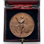 Schweiz - Genève / Genf - Kupfermedaille 1887 - Tir fédéral - Switzerland, Swiss Shooting Medal