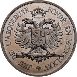 Schweiz - Genève / Genf - Kupfermedaille 1894 - Exercices de l’Arquebuse et de la Navigation - Switzerland, Swiss Shooting Medal