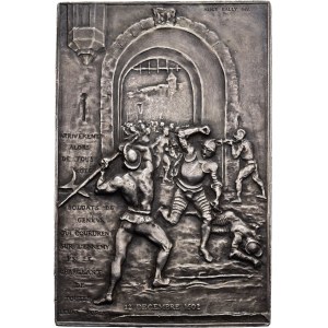 Schweiz - Genève / Genf - Silbermedaille 1902 - Tir cantonal genevois - Switzerland, Swiss Shooting Medal