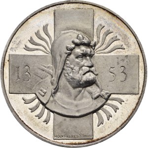 Schweiz - Bern - Blei-/Zinnmedaille 1900 - St. Imier, Tir cantonal bernois - Switzerland, Swiss Shooting Medal