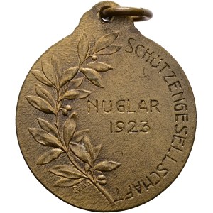 Schweiz - Solothurn - Bronzemedaille 1923 - Nuglar, Schützengesellschaft - Switzerland, Swiss Shooting Medal