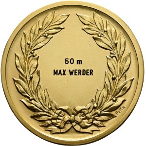 Schweiz - Bern - Vergoldete Bronzemedaille - Scharfschützen - Switzerland, Swiss Shooting Medal