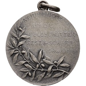 Schweiz - Glarus - Silbermedaille - Feldschützengesellschaft Schwanden - Switzerland, Swiss Shooting Medal