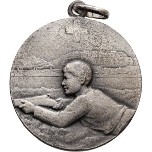 Schweiz - Genève / Genf - Versilberte Bronzemedaille - Cours de jeunes tireurs - Switzerland, Swiss Shooting Medal