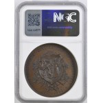Schweiz - Thurgau - Kupfermedaille 1890 - Frauenfeld, Eidgenössisches Schützenfest - NGC MS 64 BN - Switzerland, Swiss Shooting Medal