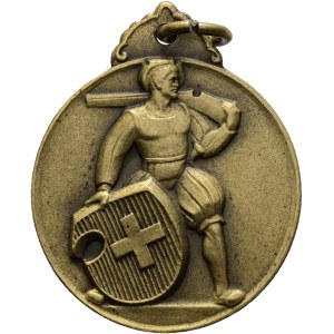 Schweiz - Bronzemedaille - Schützenmotiv, ca. 1920-1940 - Switzerland, Swiss Shooting Medal