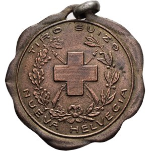 Schweiz - Uruguay - Bronzemedaille 1948 - Tiro Suizo Nueva Helvecia - Switzerland, Swiss Shooting Medal