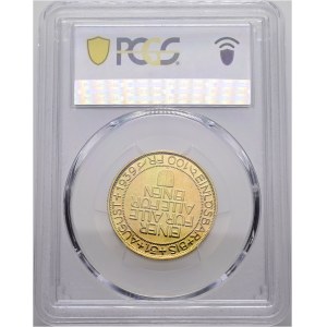 Schweiz - Luzern - 100 Franken 1939, Schützentaler - Luzern, Eidgenössisches Schützenfest - PCGS MS 63 - Switzerland, 100 Francs Swiss Shooting Thaler