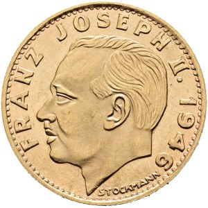 Liechtenstein - Goldmünze - 10 Franken 1946