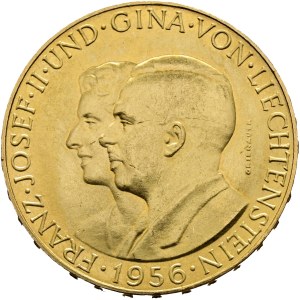Liechtenstein - Goldmünze - 50 Franken 1956