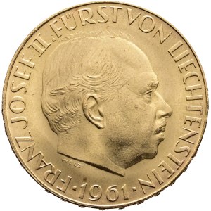 Liechtenstein - Goldmünze - 50 Franken 1961