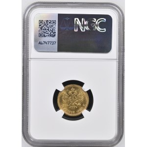 Russland / Russisches Kaiserreich - 5 Rubel 1902 AP - Russia, 5 Roubles - NGC MS 64