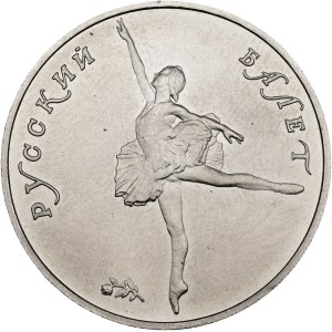 Russland - 10 Rubel 1993 Ballerina 1/2 oz Palladium - Russia, 10 Roubles