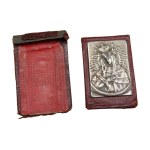 Our Lady of Ostra Brama - Vilnius. Silver pilgrimage souvenir, ca. 1900