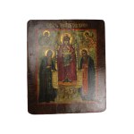 Our Lady of Pechersk (Mother of God throning with the Savior, Saints Anthony and Theodosius of Pechersk, Archangels Raphael and Gabriel