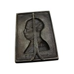 "S.M. Leopold III" relief poster, signed A. Daumon, Belgium, Art Déco