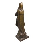 Figural sculpture "Nun / medieval figure" Bronze