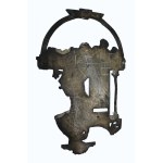 Art Nouveau decorative plaque / furniture appliqué, ca. 1900, Art Nouveau