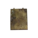 Travel icon - Christ Pantocrator, bronze casting