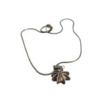 Silver necklace with star pendant 0.925