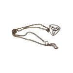 Sterling silver Celtic Trinity Knot pendant - 0.925 silver sample