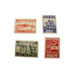 Poland 1945 - Maritime League, set of 4 stamps