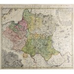 POLAND, LITHUANIA. Map of the Commonwealth; compiled by. T. Mayer, published by Homann