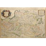 POLAND, LITHUANIA. Map of the Republic; published by G. Sanson and A.H. Jaillot, second state, 1675; copper col....