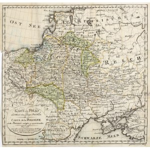 POLAND, LITHUANIA. First post-partition map of the Republic; compiled by. D.F. Sotzmann, ryt. C.C. Jätti...