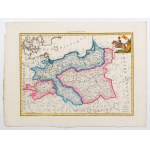 KSIĘSTWO WARSZAWSKIE. Mapa Księstwa Warszawskiego i Królestwa Prus; oprac. P. Lapie, ryt. Chamoui…