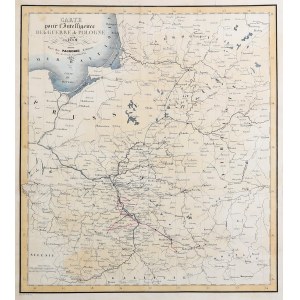 POLAND. The theater of warfare in 1831; published by Pagnerre, Paris 1832, print. Roissy, derived from: R...