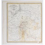 POLAND. Map of the Polish lands after the November Uprising; compiled by. A. Zakrzewski, Imp. Lith. de Roissy,.