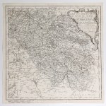 SLĄSK. Map of Silesia; derived from J. de Beaurain [1757]; copper b.-b., st. bdb.; sheet dimensions 418x4....