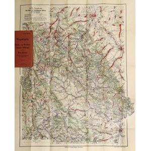 WAŁBRZYCH, GÓRY WAŁBRZYSKIE. Mapa turystyczna Gór Wałbrzyskich; Geogr. Anstalt. A. Klimke, wyd. G…