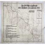 WROCŁAW. A map of the archdiocese of Wroclaw up to 1447, including the division into achipresbyterates and...