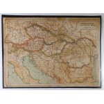 AUSTRIA, HUNGARY, CZECH REPUBLIC, SLOVAKIA. Map of southern Europe after the 1920 Treaty of Trianon; compiled by...