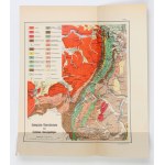 KARKONOSES. Geological map of the eastern Krkonoše; lettered by R. Korbgeweidt, taken from: G. Berg, Bei...