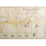 KOWARY. Geognostic plan of the Bergfreiheit mine (now the Freedom Mine), founded in 1854; d...