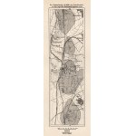 ZĄBKOWICE ŚLĄSKIE. Zestaw czterech cz.-b. map i planów: 1) mapa geologiczna okolic Ząbkowic Śląsk…