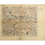 BIELSK PODLASKI. A topographic map of the Bielsk Podlaski and Suraż neighborhoods; Military Geographic Institute....