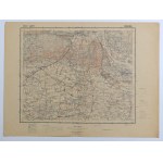 CIECHOCINEK (Powiat Aleksandrow). Topographic map of Ciechocinek area, Aleksandrow Kujawskieg...